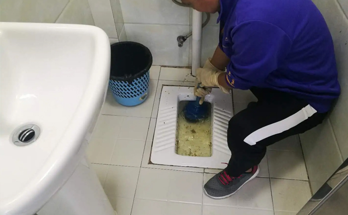 椰林镇疏通蹲坑